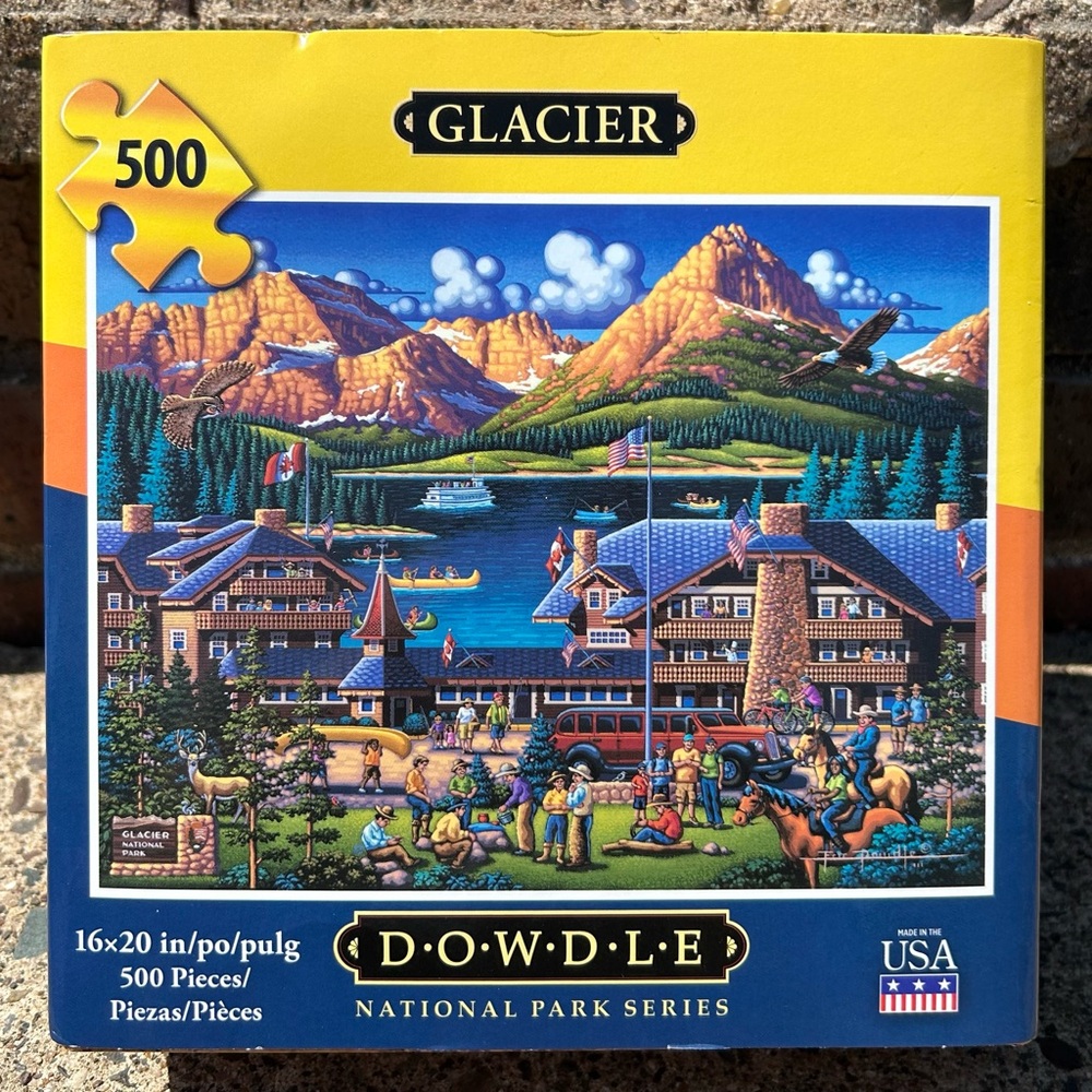 Glacier National Park Puzzle by - 500 Pieces